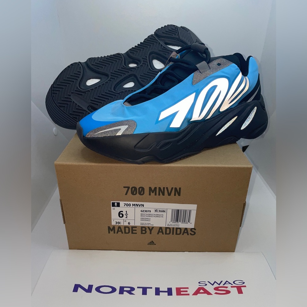 Adidas Yeezy Boost 700 MNVN Blue Tint GZ0711 Size 5 BRAND NEW DS
